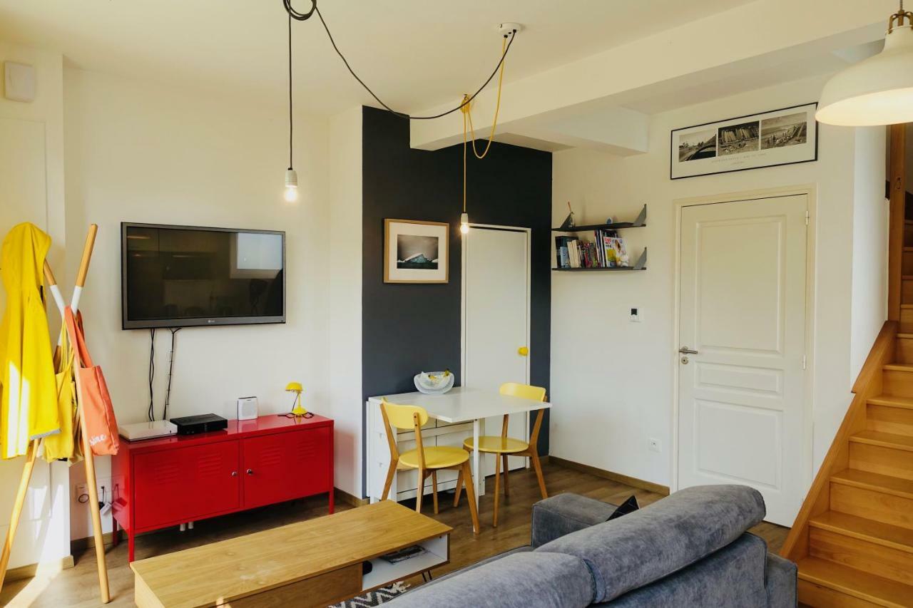 Duplex Hermine Cosy, Jardin Sud & Parking 圣马洛 外观 照片