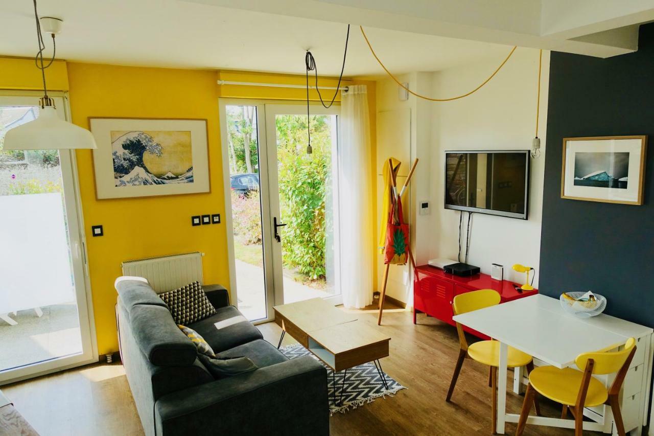 Duplex Hermine Cosy, Jardin Sud & Parking 圣马洛 外观 照片